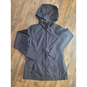 32° Degrees Cool  Black Thin WINDBREAKER JACKET Hiking Women's Sz.S